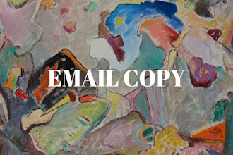 write food or nutrition newsletters or email content