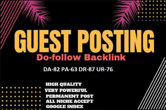 write dofollow guest posts for high traffic US and UK websites