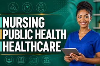 tutor you in nursing, healthcare, and public health