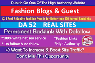 publish guest post for the 52 fashion blog