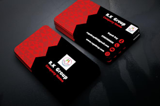 design unique professional business card