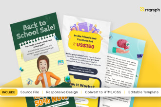 create custom marketing email design