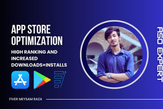 do app store optimization aso to boost installs and ranking