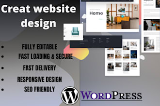 Hot Review!  build wordpress website design, responsive wordpress website