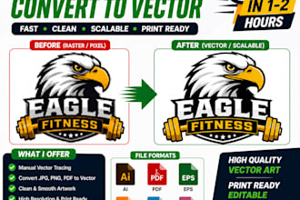 do vector tracing or convert to vector quickly