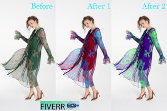 do professional photo color correction and enhancement