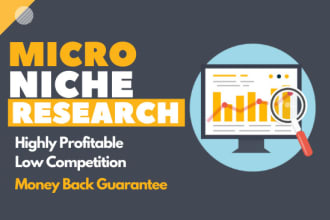 do highly profitable micro niche research