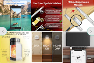 make infographic amazon product listing pictures