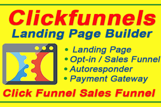 be your clickfunnels landing page builder for the click funnel sales funnel