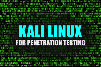 teach cybersecurity,penetration testing using kali linux