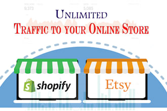 do sales etsy promotion, etsy marketing, web traffic, shopify marketing store