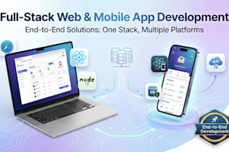 develop a full stack web and mobile application with a clean architect