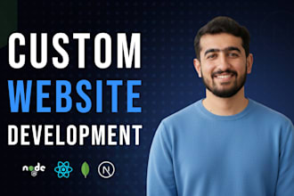 be your full stack developer for full stack website development