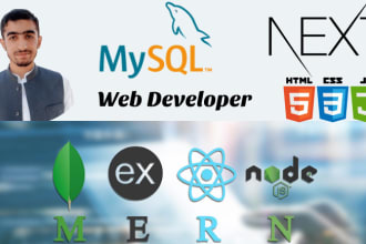 develop modern web apps, pwa with react js next js node js