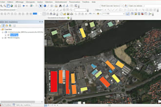 make indvi map and digitize a maps for any area