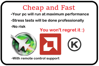 overclock your pc and boost your fps