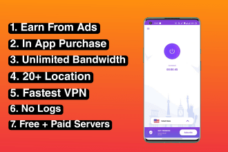 make vpn app for passive income