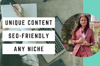 write unique and attractive SEO content