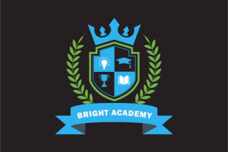 design education, school, college, university, academy, institute logo
