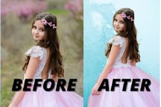 remove background from images and edit to another bg
