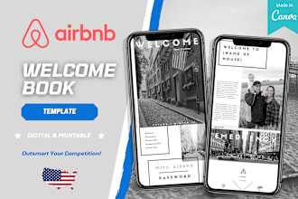 create a airbnb welcome guest book template for your vacation rental