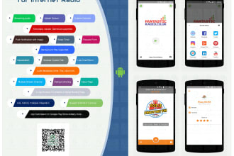 build universal android app for internet radio