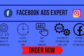 be your facebook and instagram ads expert