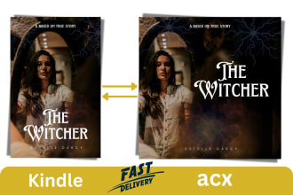 convert kindle ebook or paperback cover to acx audiobook cover