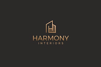 design an eye catchy interior and architectural logo