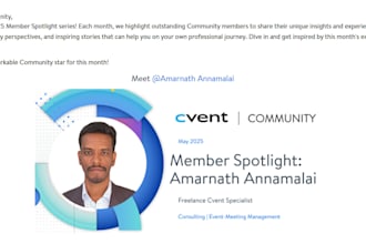 manage your events with cvent