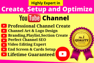 help you create a successful youtube channel professionally