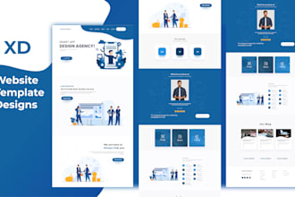 design professional UI UX or landing page by xd or figma