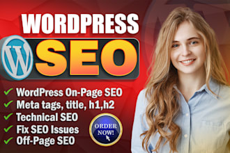 do complete wix and wordpress website seo for google ranking