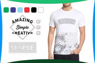 minimalist typography t shirt design printful