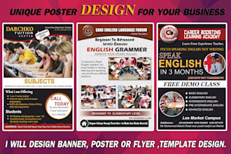 create professional product poster