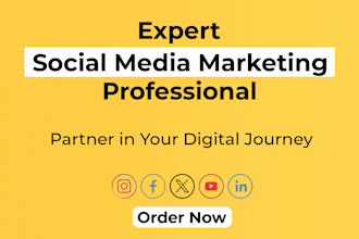 be your social media marketing and digital marketing expert