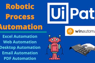 automate your task using uipath or winautomation rpa tool