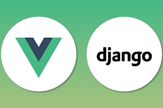 build a web application with high performance with django, laravel and nuxt