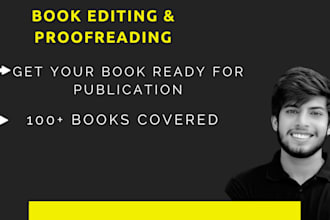 proofread and edit your novel, ebook, or manuscript professionally