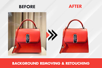 remove photo background, photo retouching