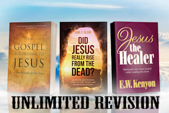 design christian book cover design, kdp book cover  with free mockup