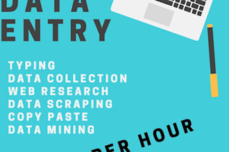 do data entry,copy paste,data mining, data scraping