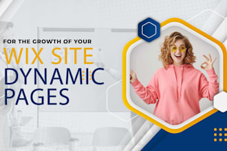 design your wix dynamic pages to make the site faster