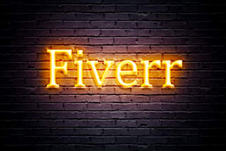design neon letters of 3d in photoshop