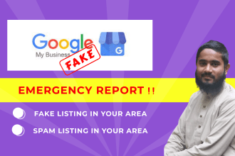 report fraud local gmb listing spam, duplicate google my business on maps
