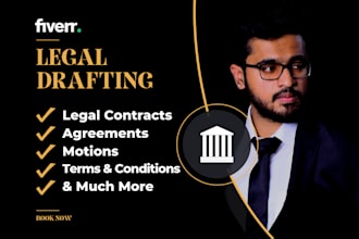 draft contracts and provide expert legal opinions