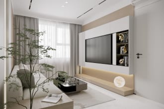 create 3d renderings of architectural and interior projects