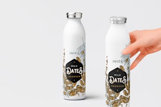 design cool fantastic labels packaging for your brand