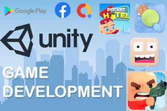 develop unity 2d game and monetization