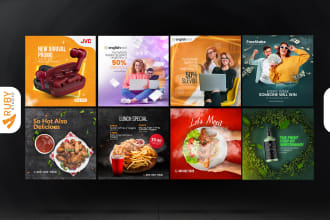 design social media design, facebook instagram covers, youtube cover,